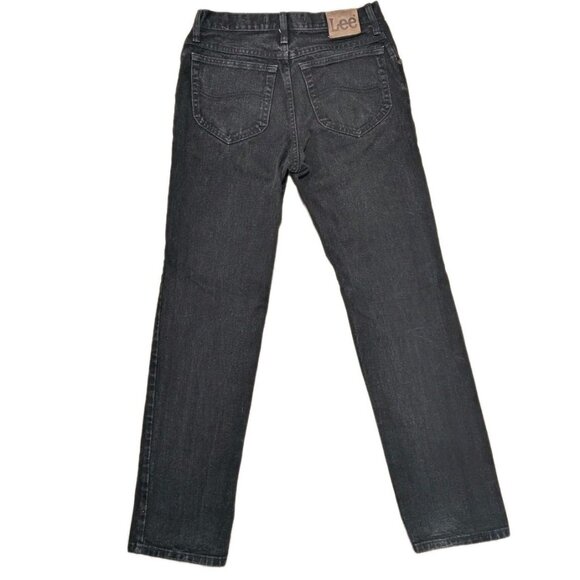Lee Mens Jeans Regular Fit  Black Size 30x32 | Classic Straight Leg Denim - Picture 4 of 11